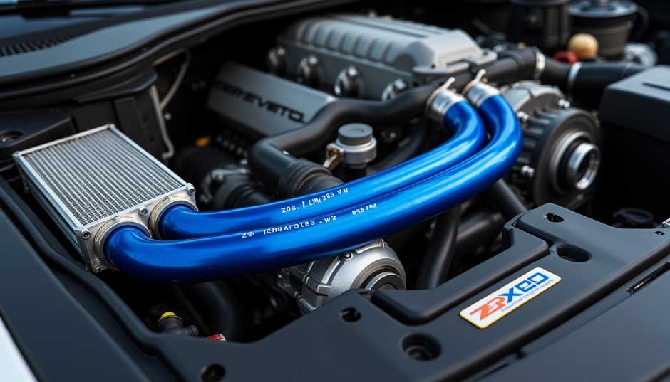 C7 ZR1 Auxiliary Radiator Plumbing Diagram