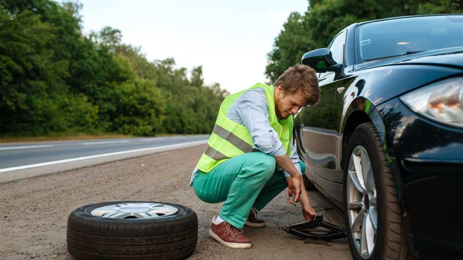 Handle a Car Breakdown Safely on the Road
